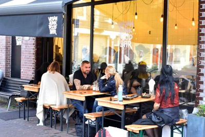 Vegan Junk Food Bar, Amsterdam vjfb
